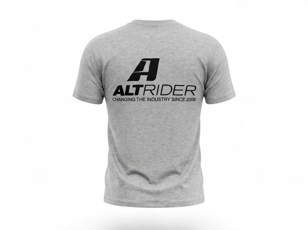 AltRider Ash Grey Heavy Cotton T-Shirt