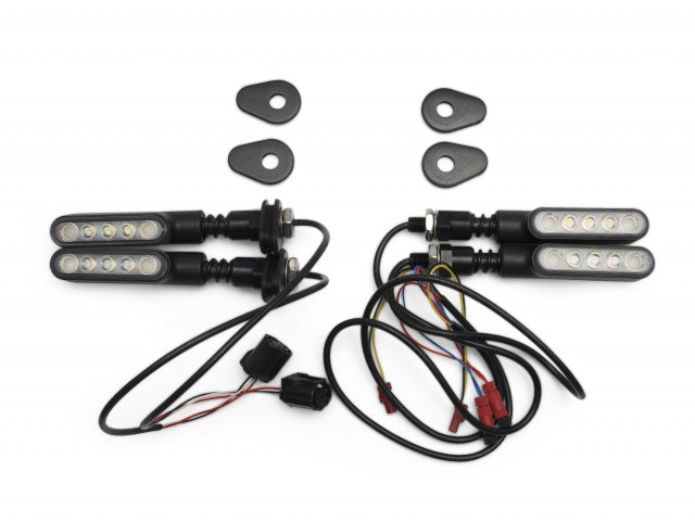 AltRider Tail Tidy Fender Eliminator with Cyclops Tuff Light Full Flex Blinkers for the Yamaha Tenere 700
