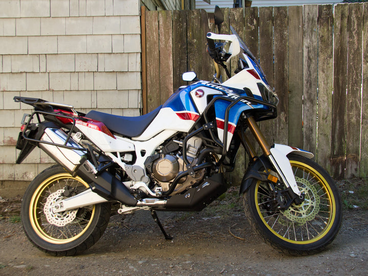 AltRider Upper Crash Bars for the Honda CRF1000L Africa Twin Adventure Sports (with installation bracket) - Black