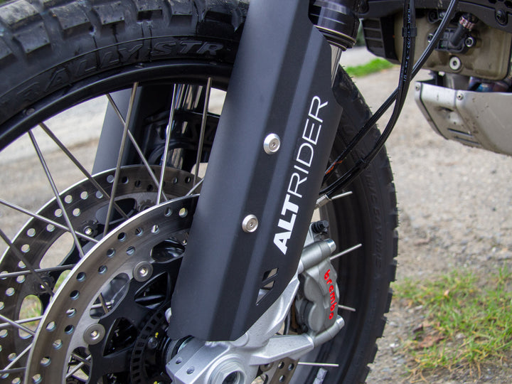 AltRider Fork Leg Guards for the Ducati DesertX