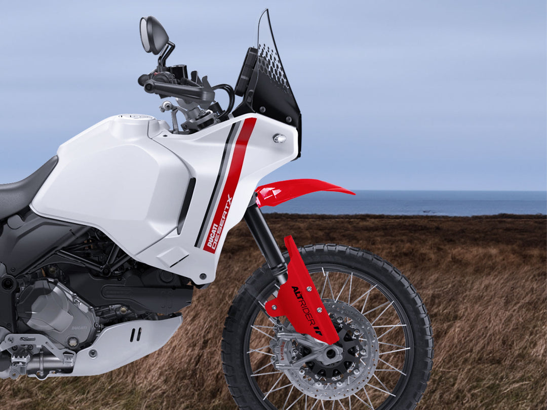 AltRider Fork Leg Guards for the Ducati DesertX