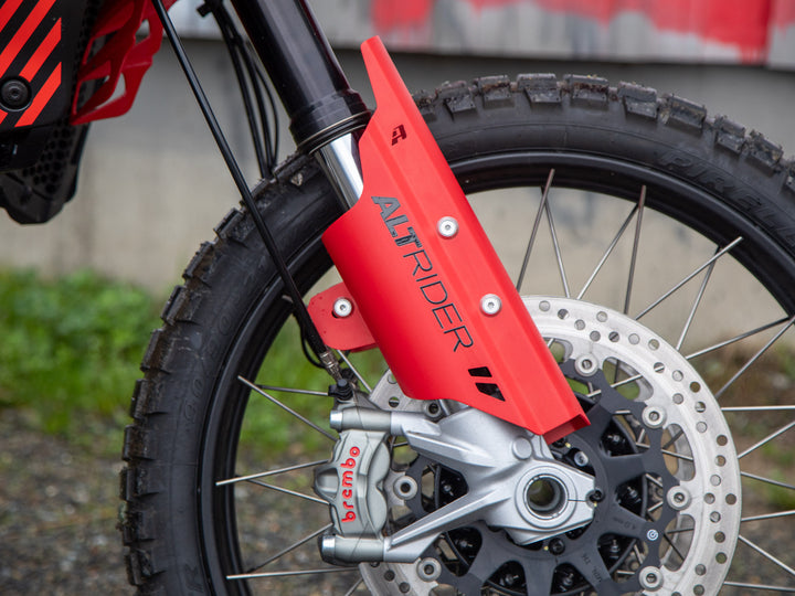AltRider Fork Leg Guards for the Ducati DesertX