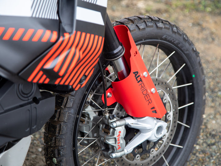 AltRider Fork Leg Guards for the Ducati DesertX
