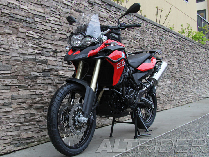 AltRider Upper Crash Bars Assembly for the BMW F 800 GS (2013-2018) - Black