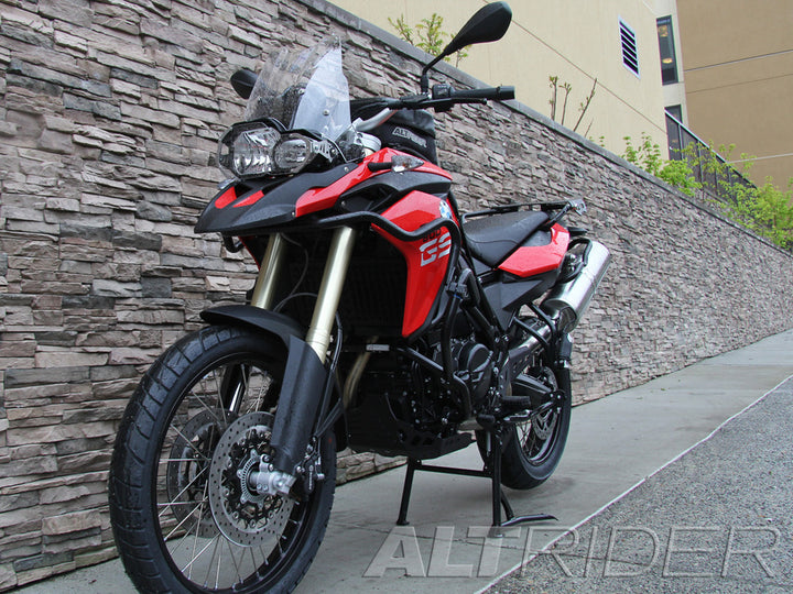 AltRider Upper Crash Bars Assembly for the BMW F 800 GS (2013-2018) - Black