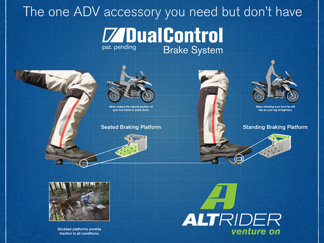 AltRider DualControl Brake System for Honda XL750 Transalp and CRF300L