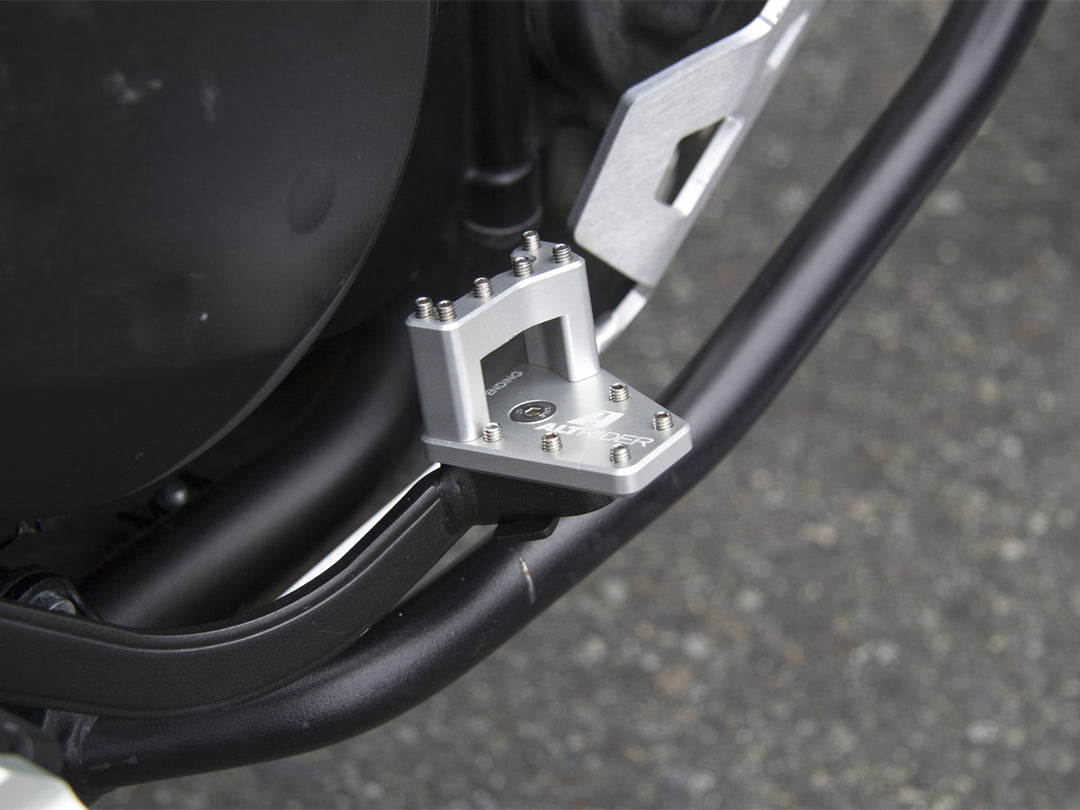 AltRider DualControl - 25.4mm Riser for the Kawasaki KLR 650 (2011-current) - Silver
