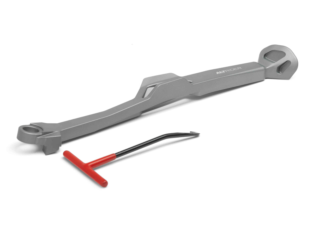 AltRider Adjustable Aluminum Side Stand for KTM / Husqvarna / GasGas Dirt Bikes