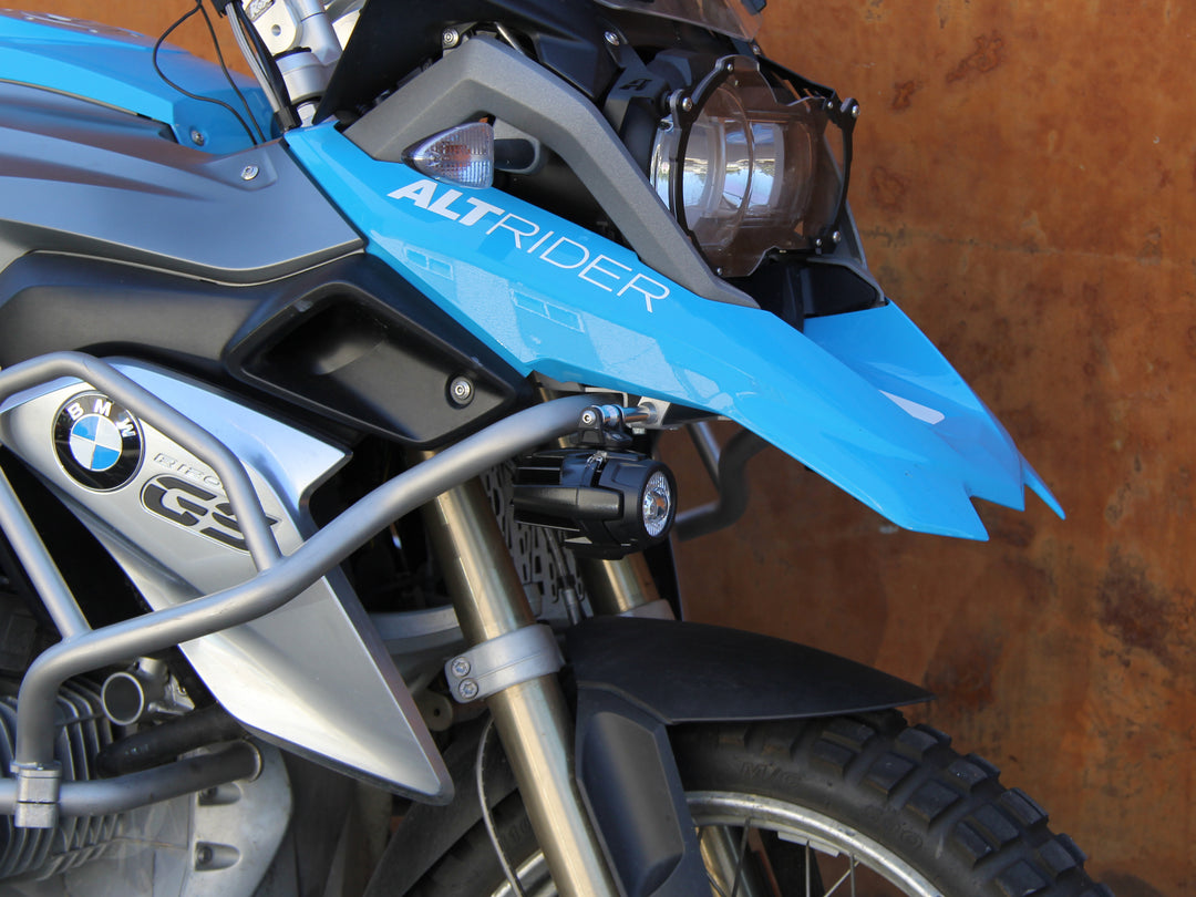 AltRider Upper Crash Bar Light Mount Kit for BMW R 1200 GS (2013-2016) and R 1250 GS OEM LED