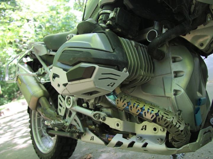 AltRider Cylinder Head Guards for the BMW R 1200 Water Cooled (2013-2018) - Silver