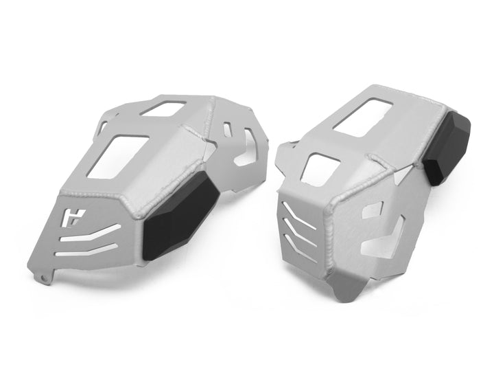AltRider Cylinder Head Guards for the BMW R 1200 Water Cooled (2013-2018) - Silver