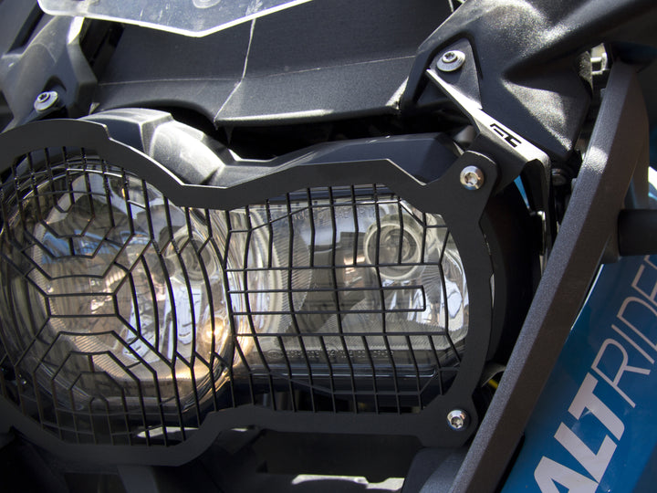 AltRider Headlight Guard Kit with Stainless Steel Lens for the BMW R 1200 & R 1250 GS /GSA