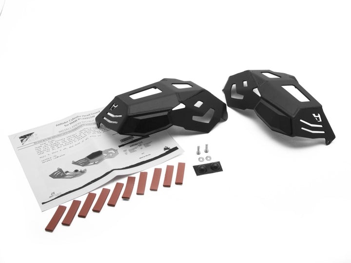AltRider Cylinder Head Guards for the BMW R 1200 Water Cooled (2013-2018) - Black