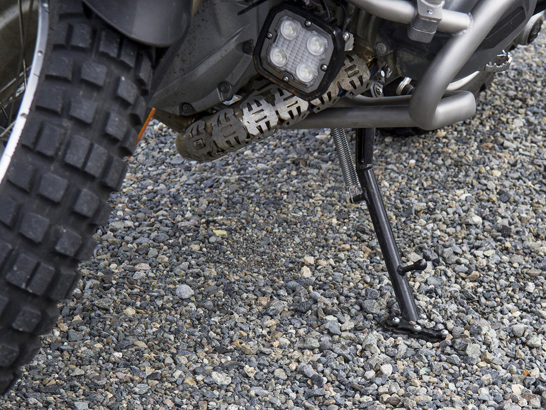 AltRider Side Stand Foot for the BMW R 1200 & R 1250 GS /GSA Lowered - Black (2013-2024)