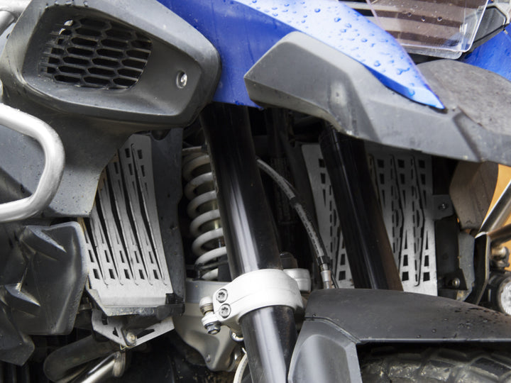 AltRider Radiator Guard for the BMW R 1200 GS Adventure Water Cooled (2014-2017) - Silver