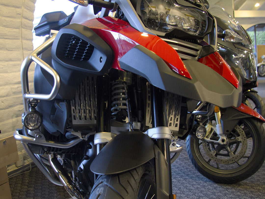 AltRider Radiator Guard for the BMW R 1200 GS Adventure Water Cooled (2018-2019) - Black