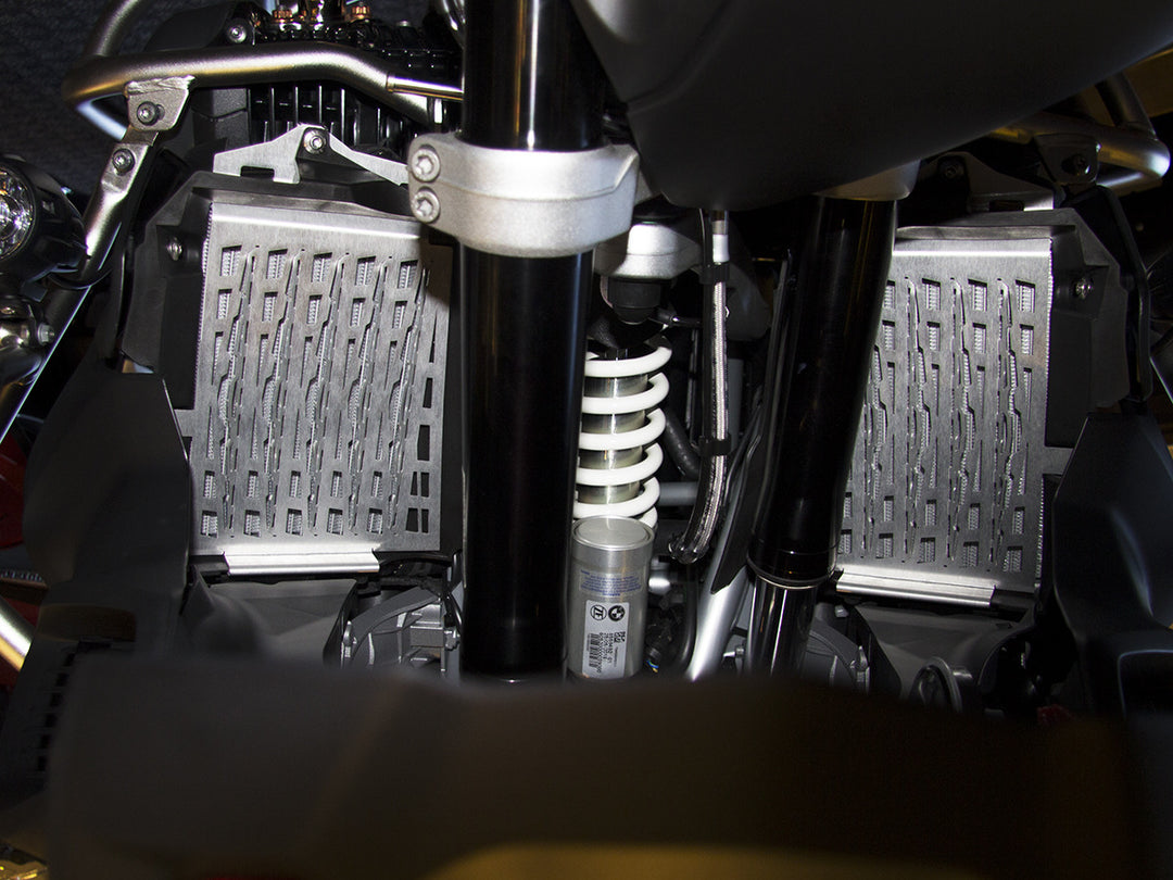 AltRider Radiator Guard for the BMW R 1200 GS Adventure Water Cooled (2018-2019) - Black
