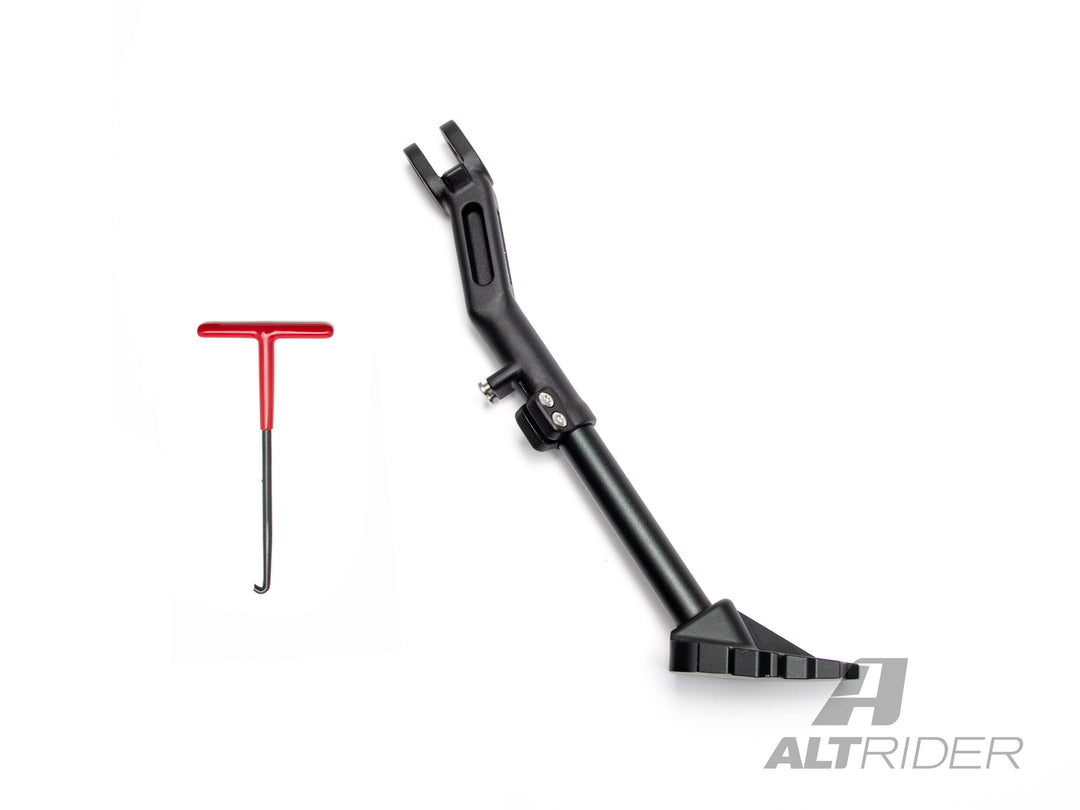 AltRider Adjustable Aluminum Side Stand for Lowered Suspension BMW R 1200 & R 1250 GS/GSA (2013-current)