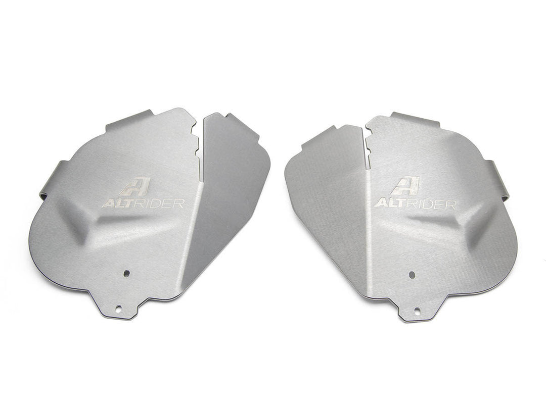 AltRider Cylinder Head Guards for the AltRider BMW R 1250 GS Crash Bars - Silver