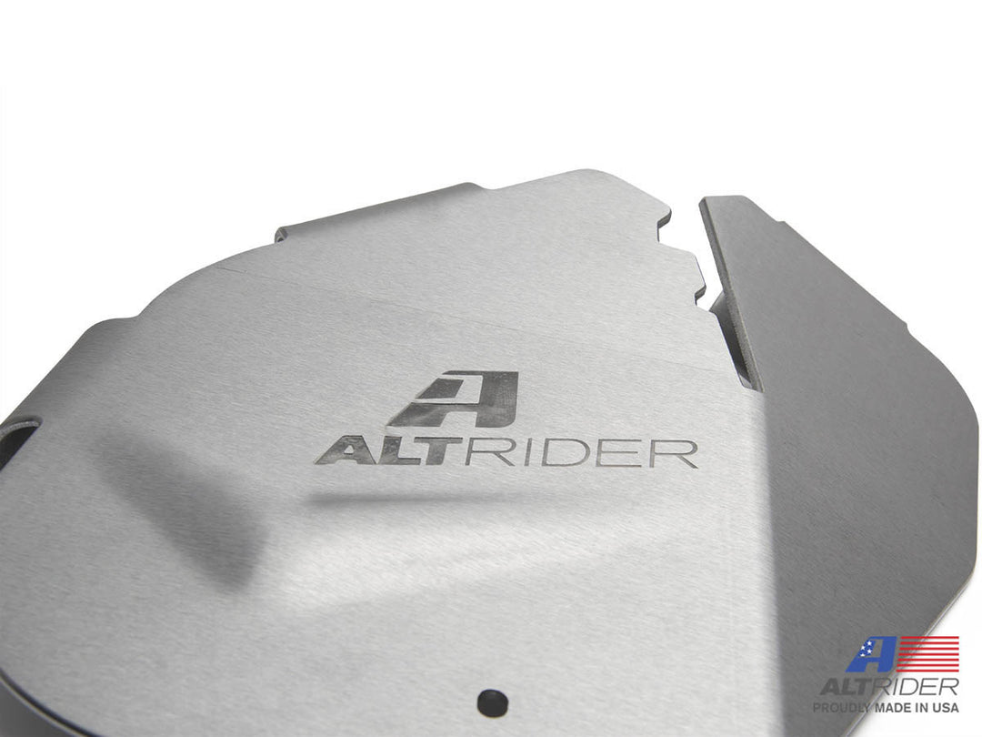 AltRider Cylinder Head Guards for the AltRider BMW R 1250 GS Crash Bars - Silver