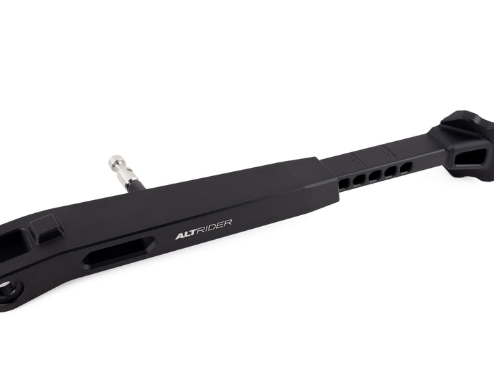 AltRider Adjustable Aluminum Side Stand for the Aprilia Tuareg 660