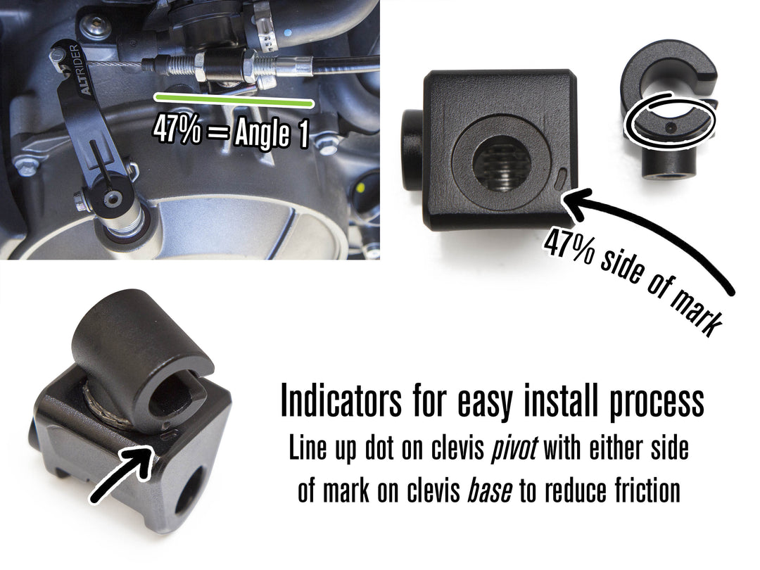 AltRider Clutch Arm Extension for the Aprilia Tuareg 660
