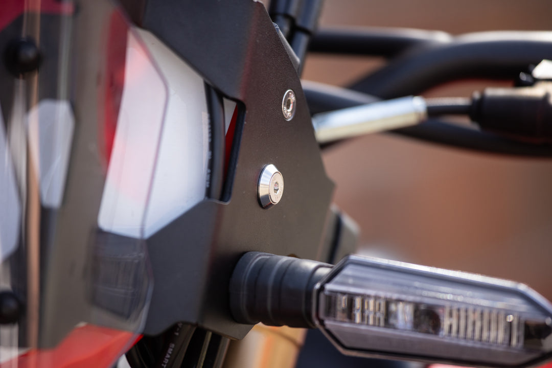 AltRider Rally Tower with Dash Board USP Port and DL-4 LED Light for Honda CRF300 L & LS (2025-current)