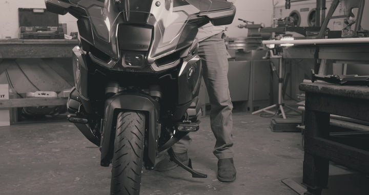 AltRider Adjustable Aluminum Side Stand for BMW R1300 RT